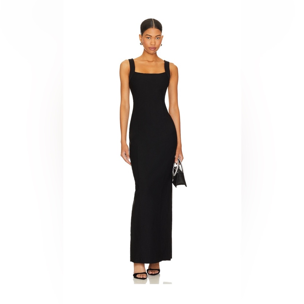 NWT NBD JUDE MAXI DRESS BLACK